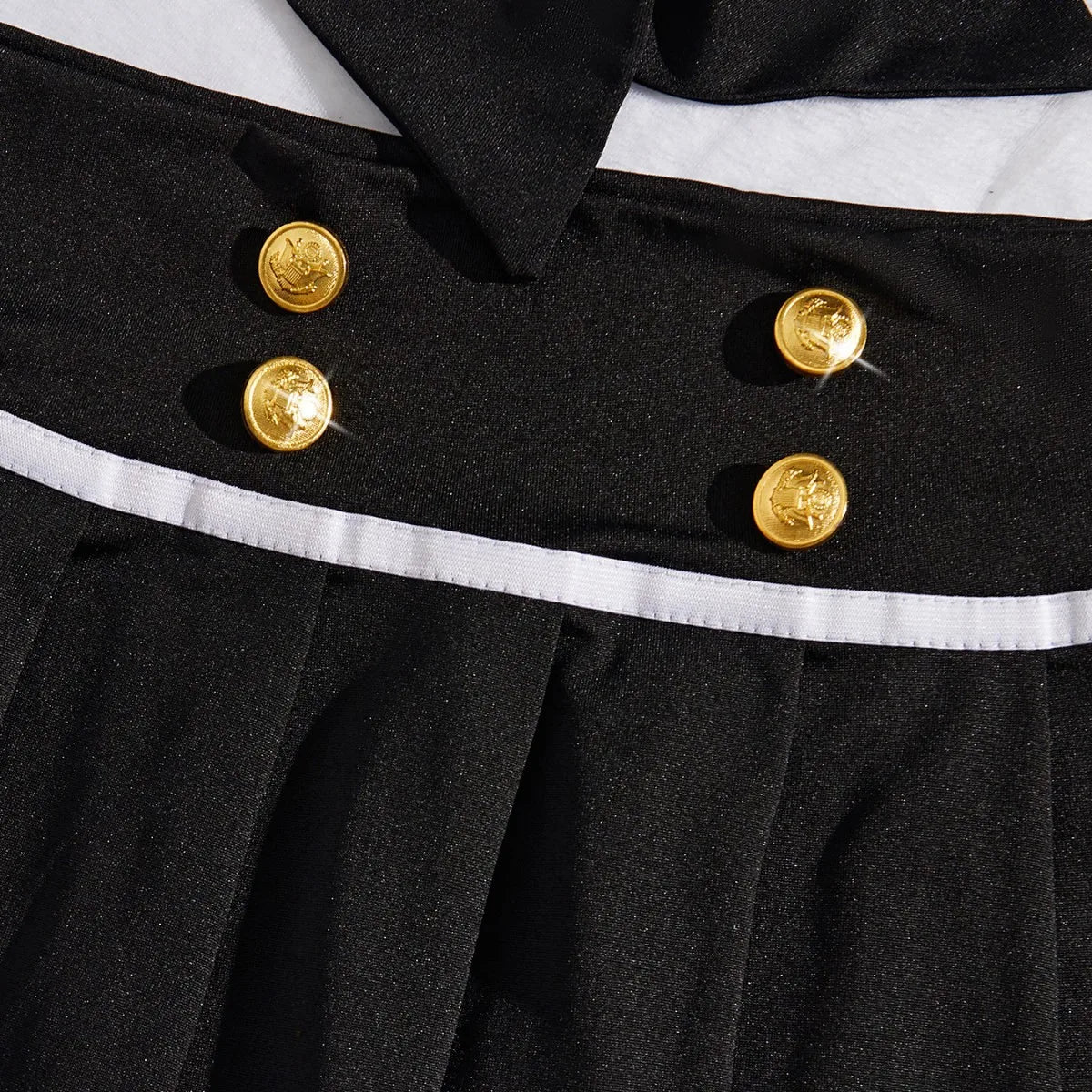 Sexy Airline Stewardess Cosplay Uniforms Costume in Black or Blue Version