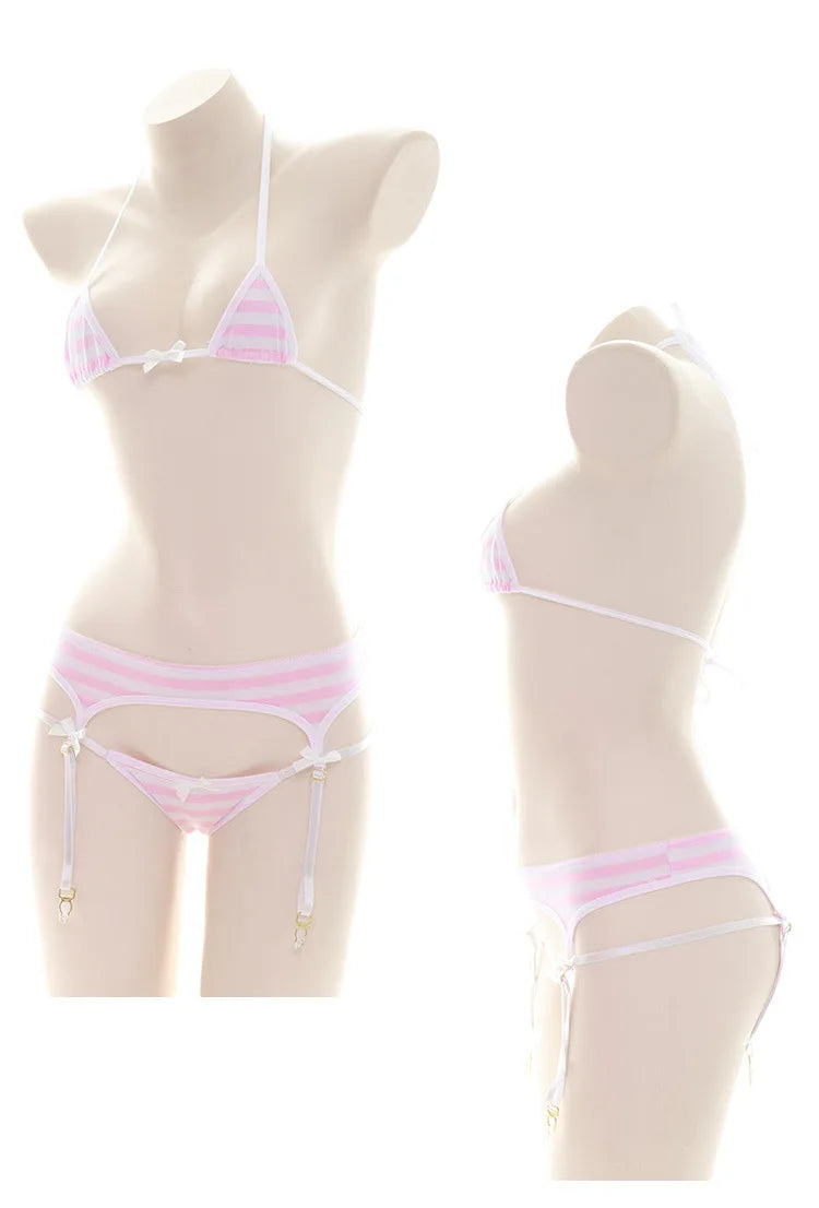 Sexy Lingerie Underwear Set Naughty Erotic Highcut Backless