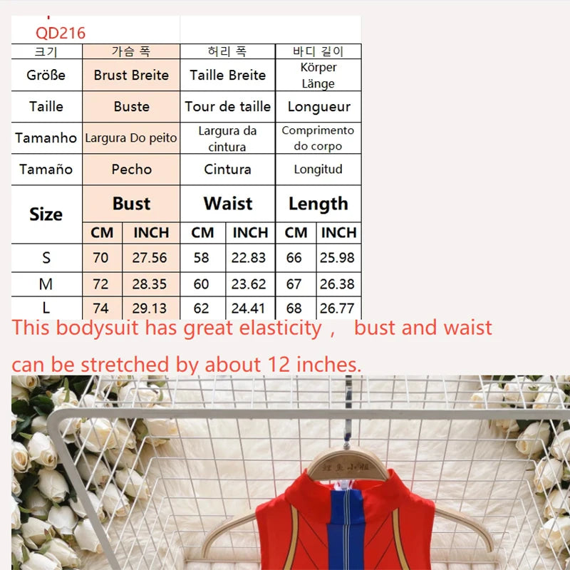 Vest Sexy Cosplay Jumpsuit Open Crotch Bodysuits Cute Skinny Swimsuits Print Playsuits Erotic Lingerie For Women Clothes Trend