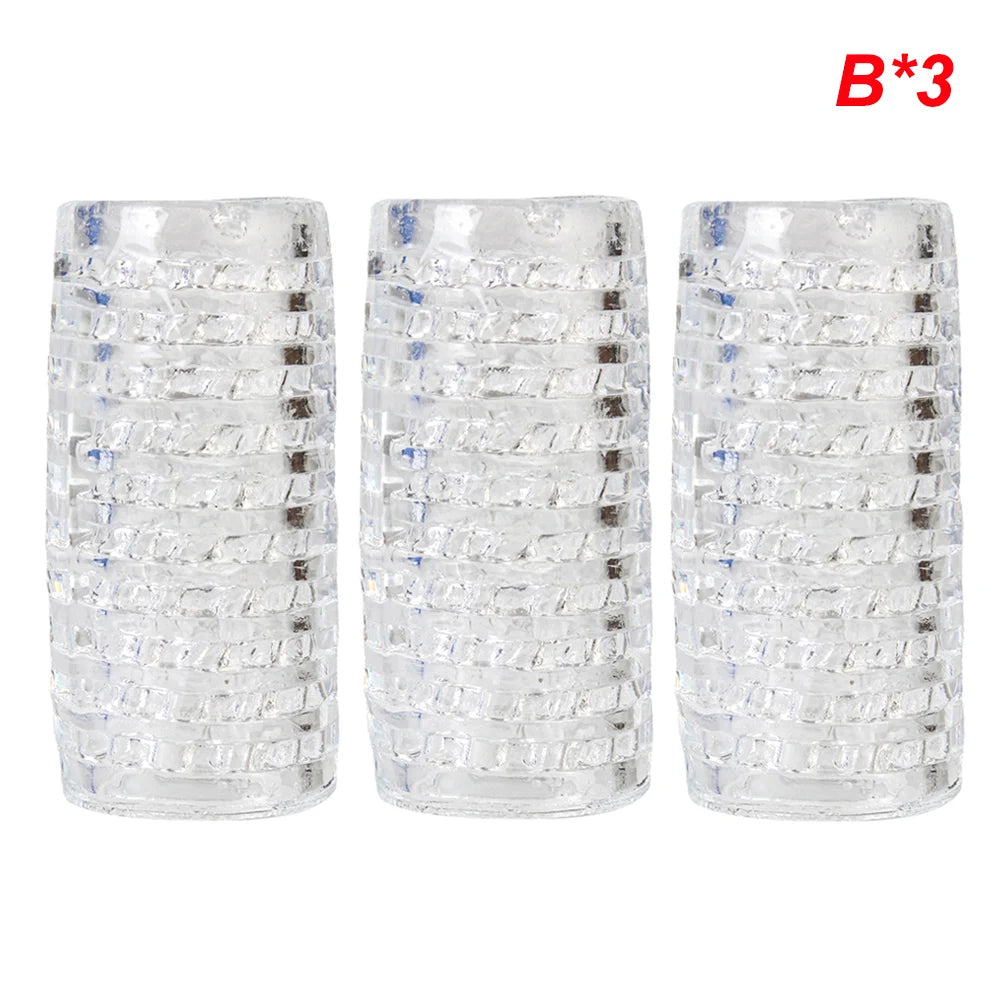 9cm Transparent Male Masturbator Artificial Pussy Vaginal for Men 18 Glans Sucking Penis Pump Spikes Exerciser Sex Toys Erotic