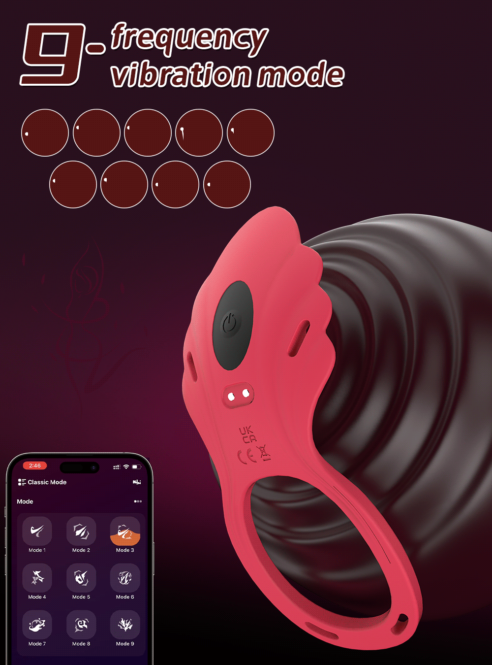 Blissful Pleasure Wearable Vibrator for Couples - Thrusting G-Spot & Clitoral Stimulation
