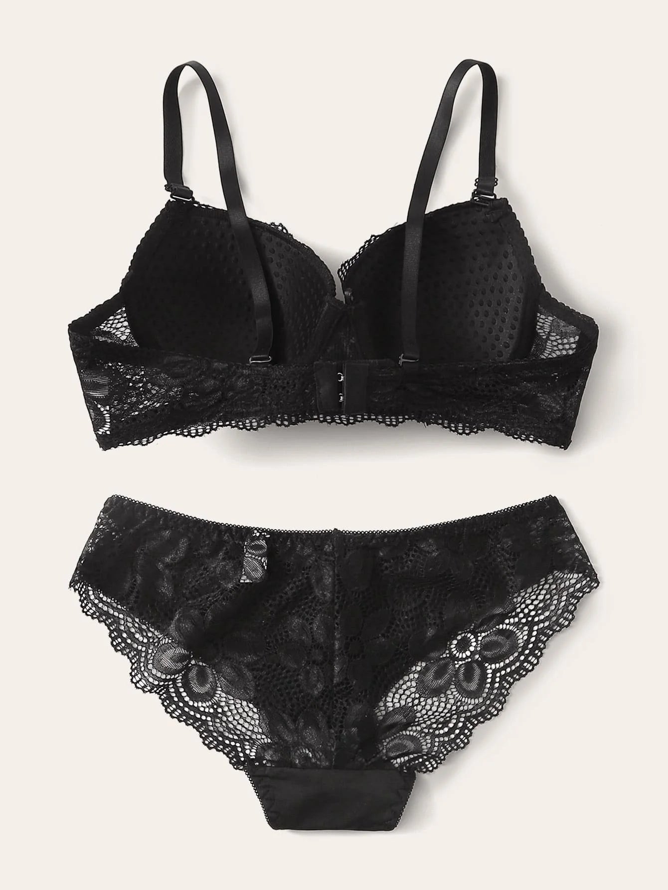 Floral Two Pieces Bras Panties Set