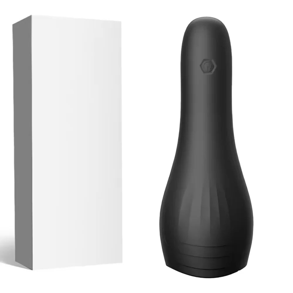Male Tongue Licking Penis Masturbator Blowjob Orgasm Masturbation Trainer Glans Massager Vibrator Endurance Sex Toy for Men 18+
