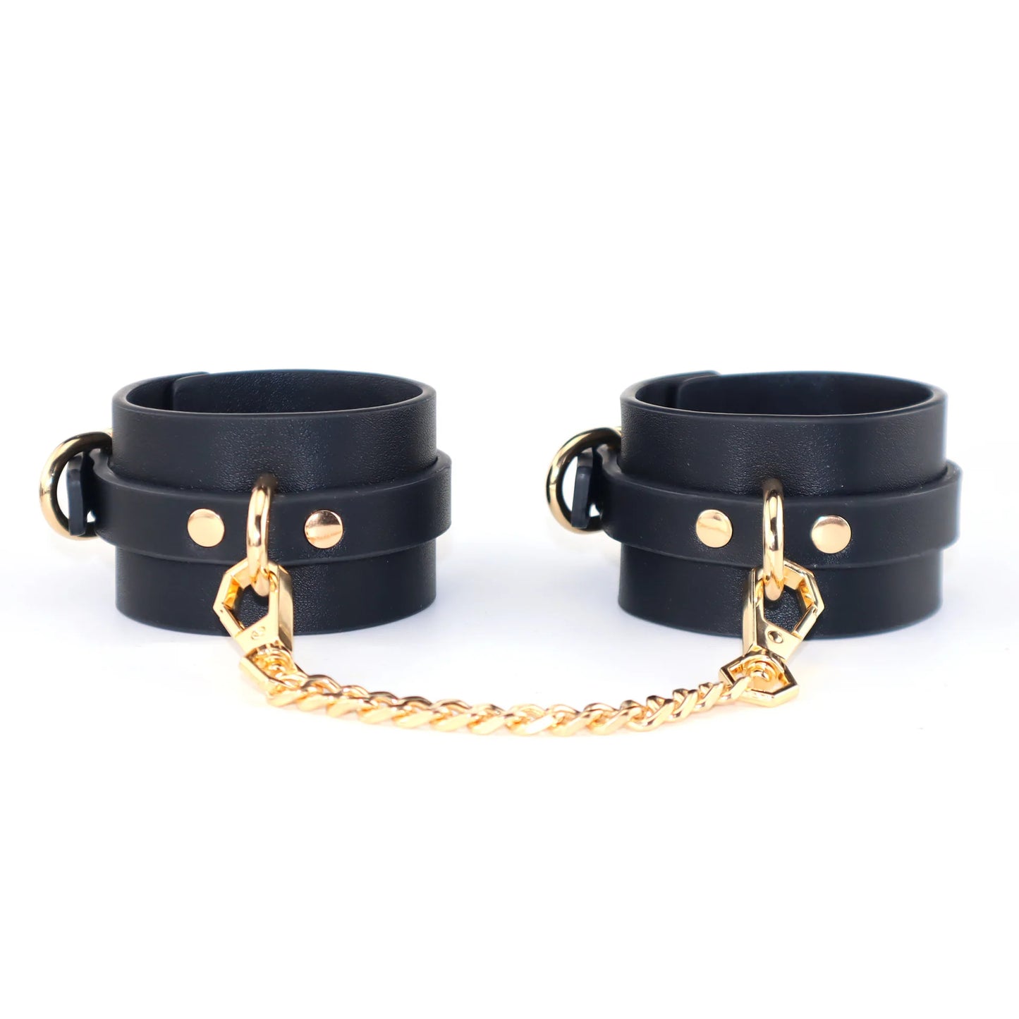 SM Handcuffs Ankle Cuffs Bondage Set for Women Couples Spanking Leather Restraints BDSM Toys Fetish Gear Spreader Bar
