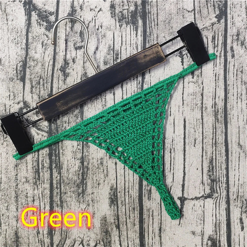 Cotton Beach Sunbathing Women Panties Bikini Thong Bikini Briefs