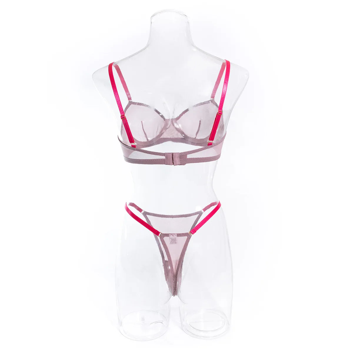 Two-piece Set Women's Perspective Underwear Panties Set