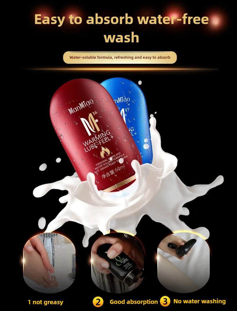 Human body Water-soluble Lubricant Adult 18+ Sex Toys Gay Anal Sex Product Double moisturizing Masturbating Vagina Lube
