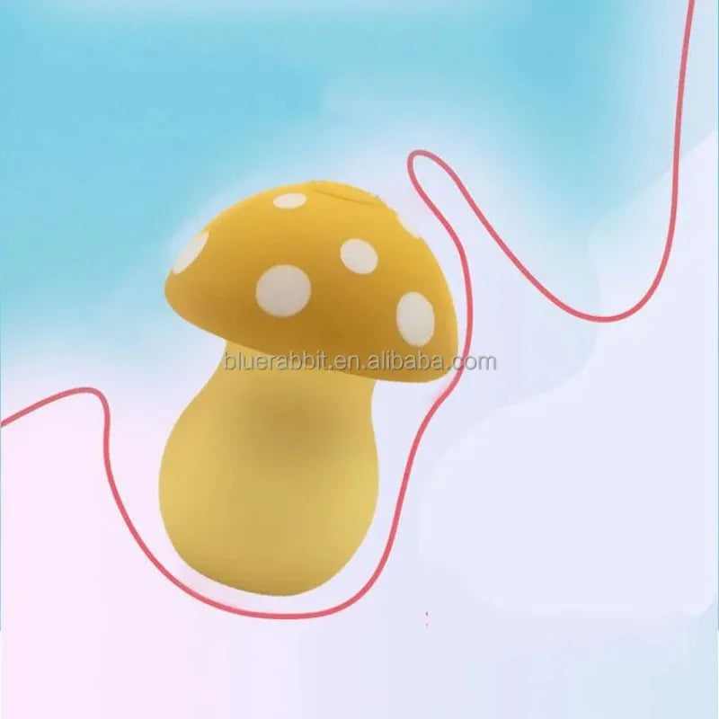 Mushroom Bliss Rechargeable Clitoris Stimulator - Mini, Cute & Powerful Sex Toy