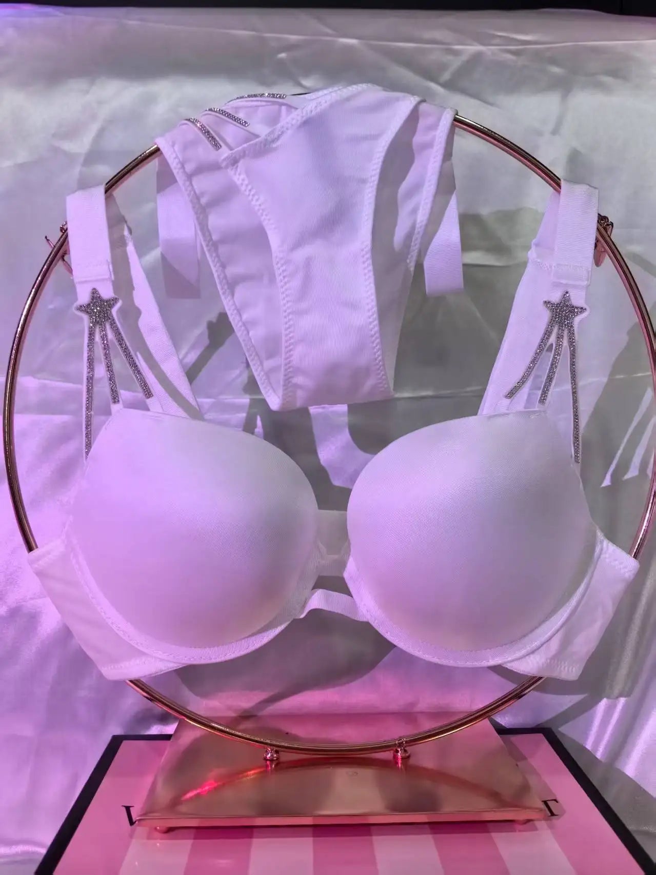 Sexy Shooting star Bra and  Fashion Thong Panties Set
