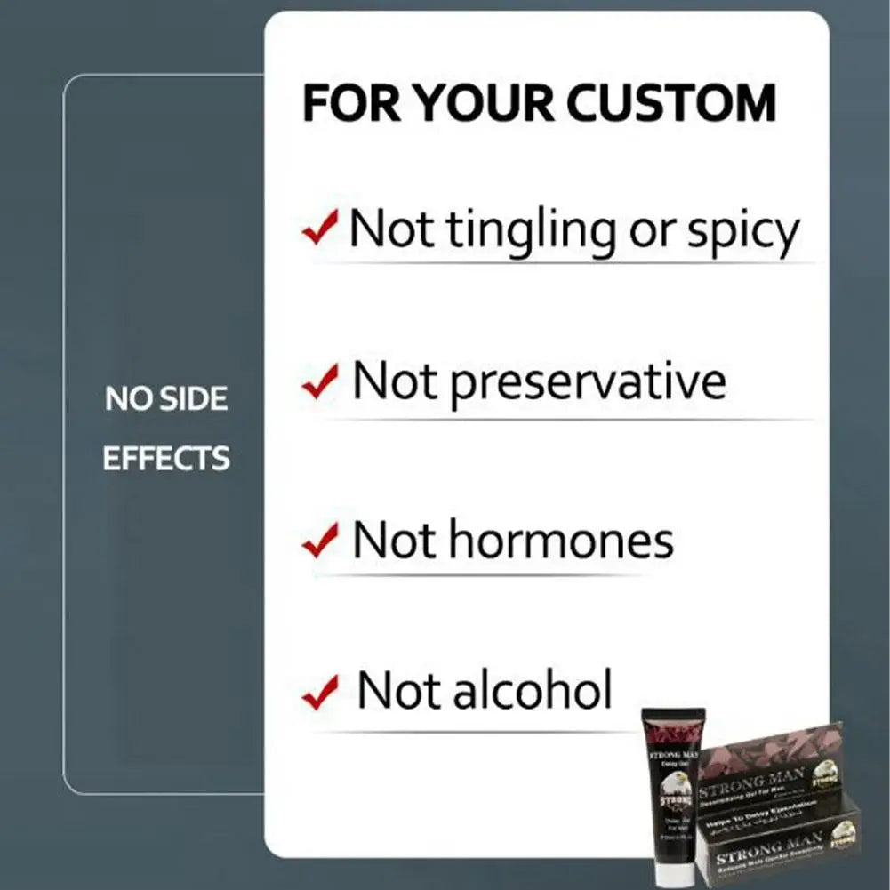 Men Long Lasting Erection Retardant Sex Delay Cream Extended Time Sex Lube Oil Sex Prevent Premature Ejaculation Adult Products