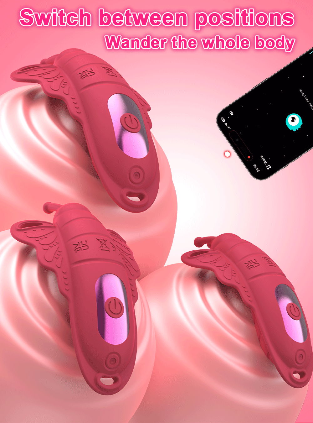 Blissful Pleasure Wearable Vibrator for Couples - Thrusting G-Spot & Clitoral Stimulation