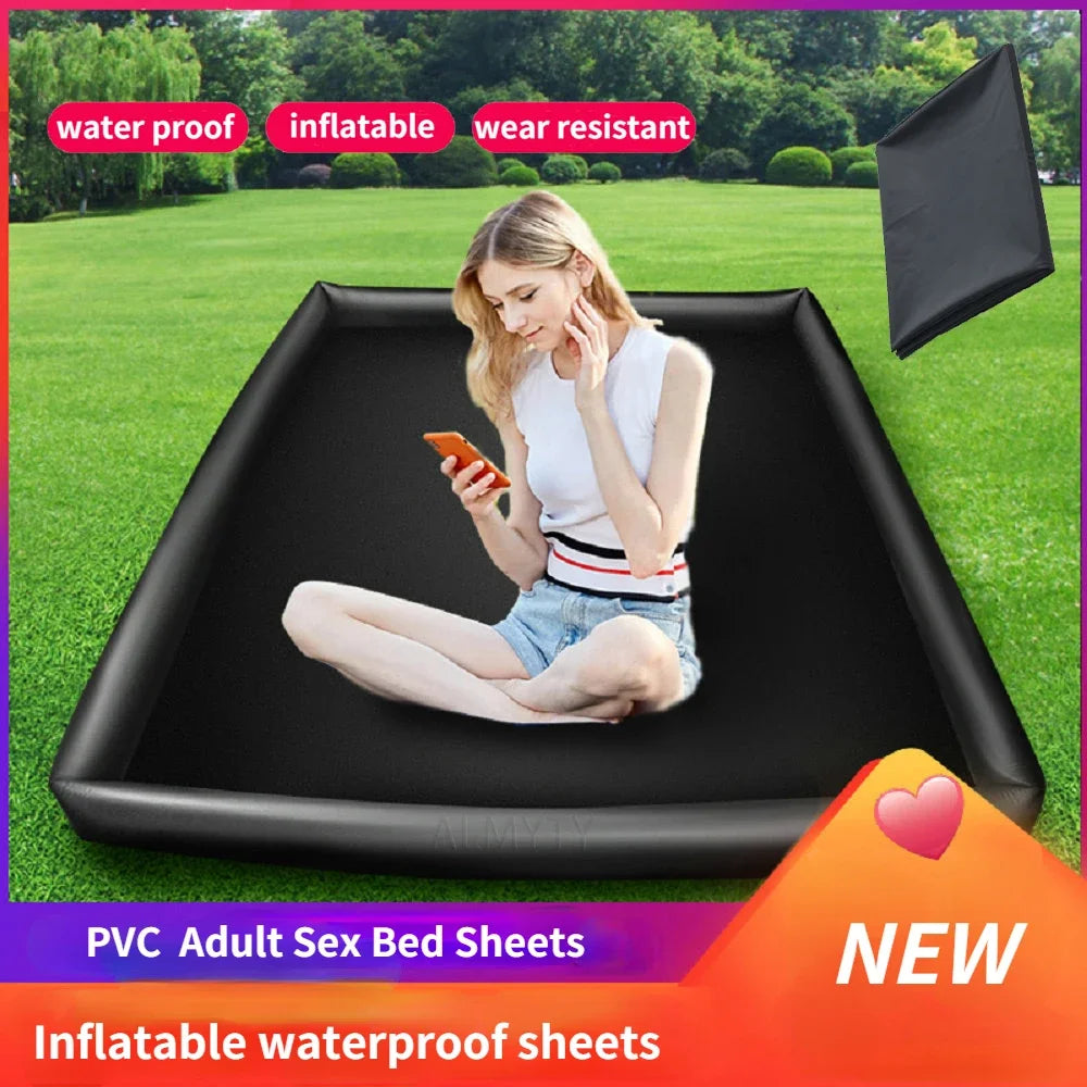 Inflatable Waterproof Sex Sheets for Couples – Enhance Pleasure & Explore New Heights of Intimacy
