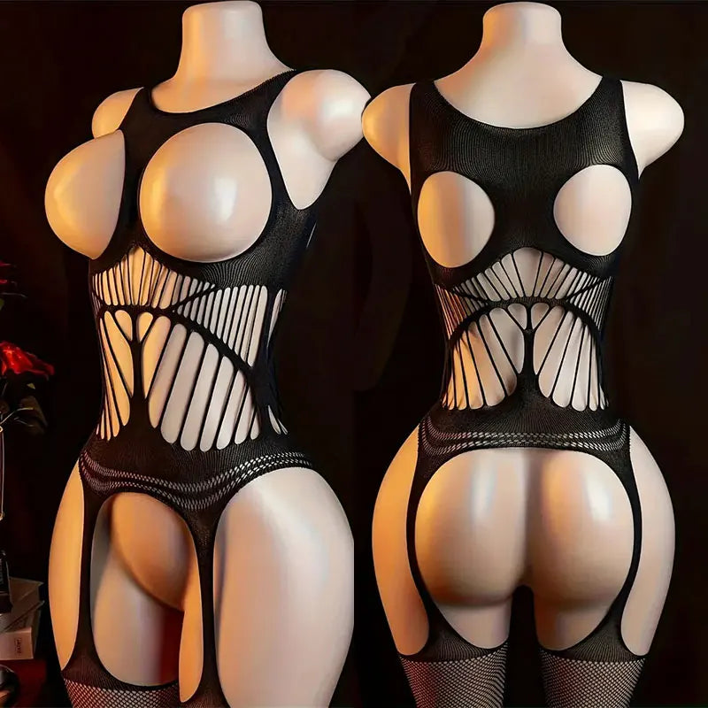 Cosplay Sex Doll Porn Costume Full Open Bra Bold Lingerie Sexy Stockings For Bedding Maid Uniform Set Includes Apron Accessories