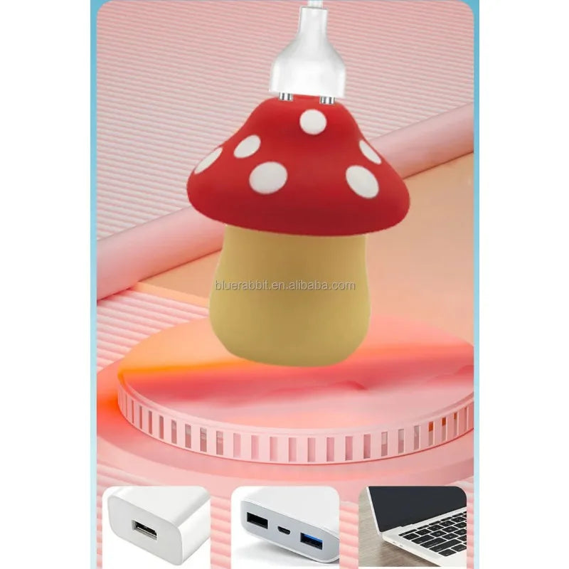 Mushroom Bliss Rechargeable Clitoris Stimulator - Mini, Cute & Powerful Sex Toy