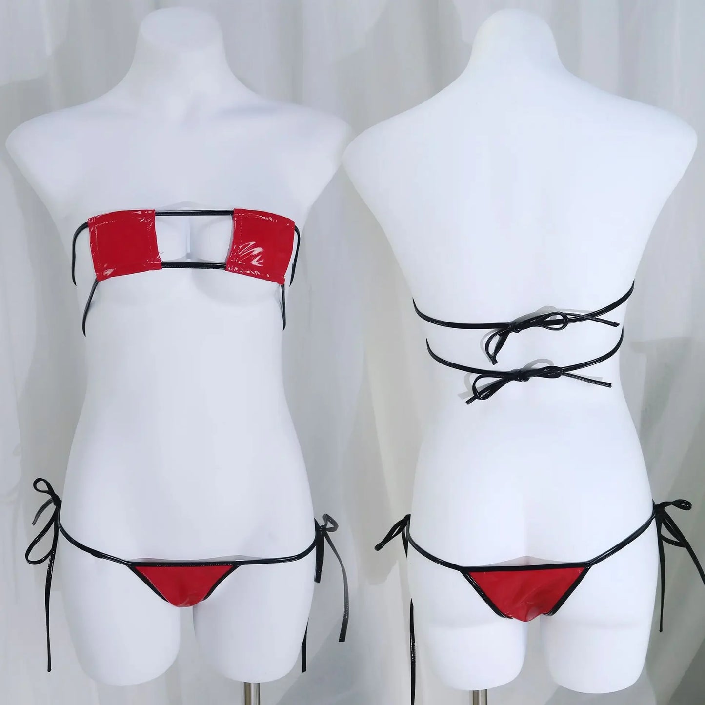Sexy Lingerie Anime Cos Fun Sexy Underwear Black Lolita Sleepwear Three-point Women's Sexy Cosplay Cute Maid Uniform Bikini Cat