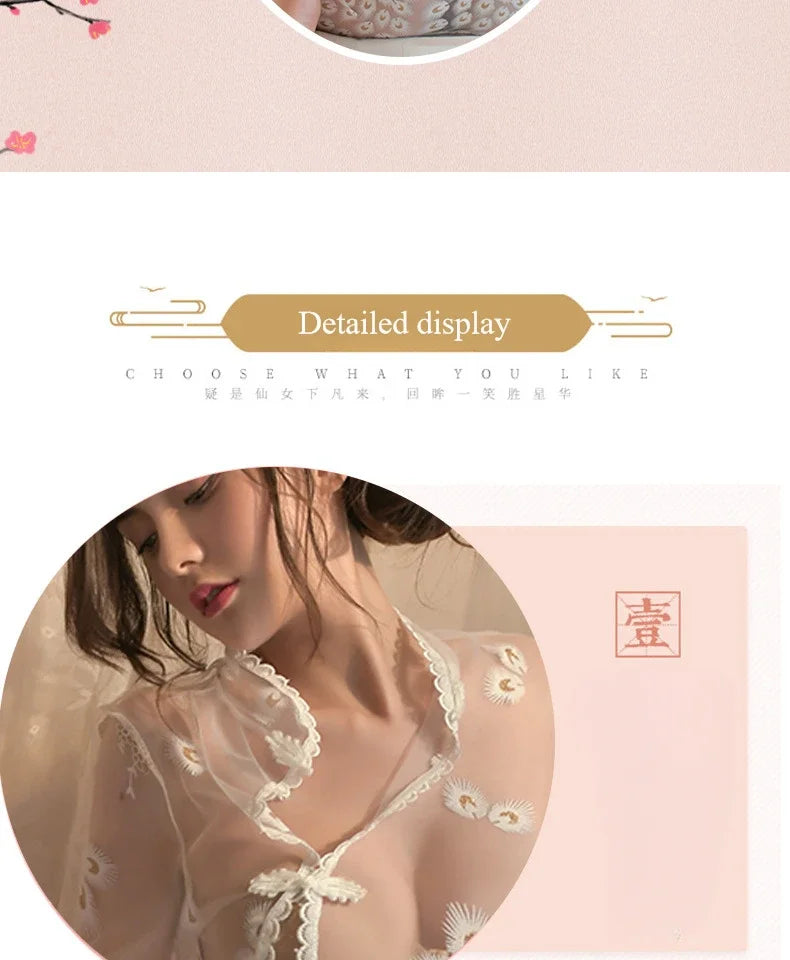 Mesh Chinese Style Sexy Lingerie