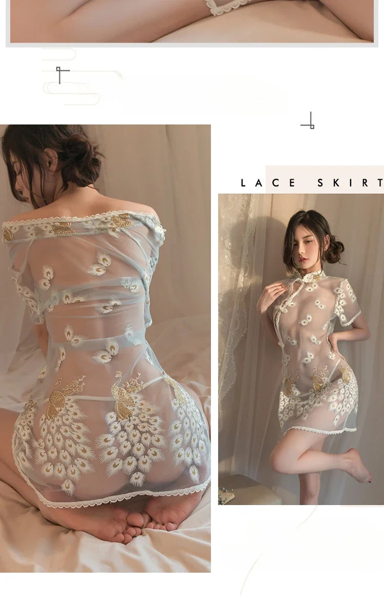Mesh Chinese Style Sexy Lingerie