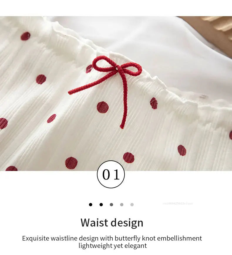 Polka dots and Gingham Cotton Panties