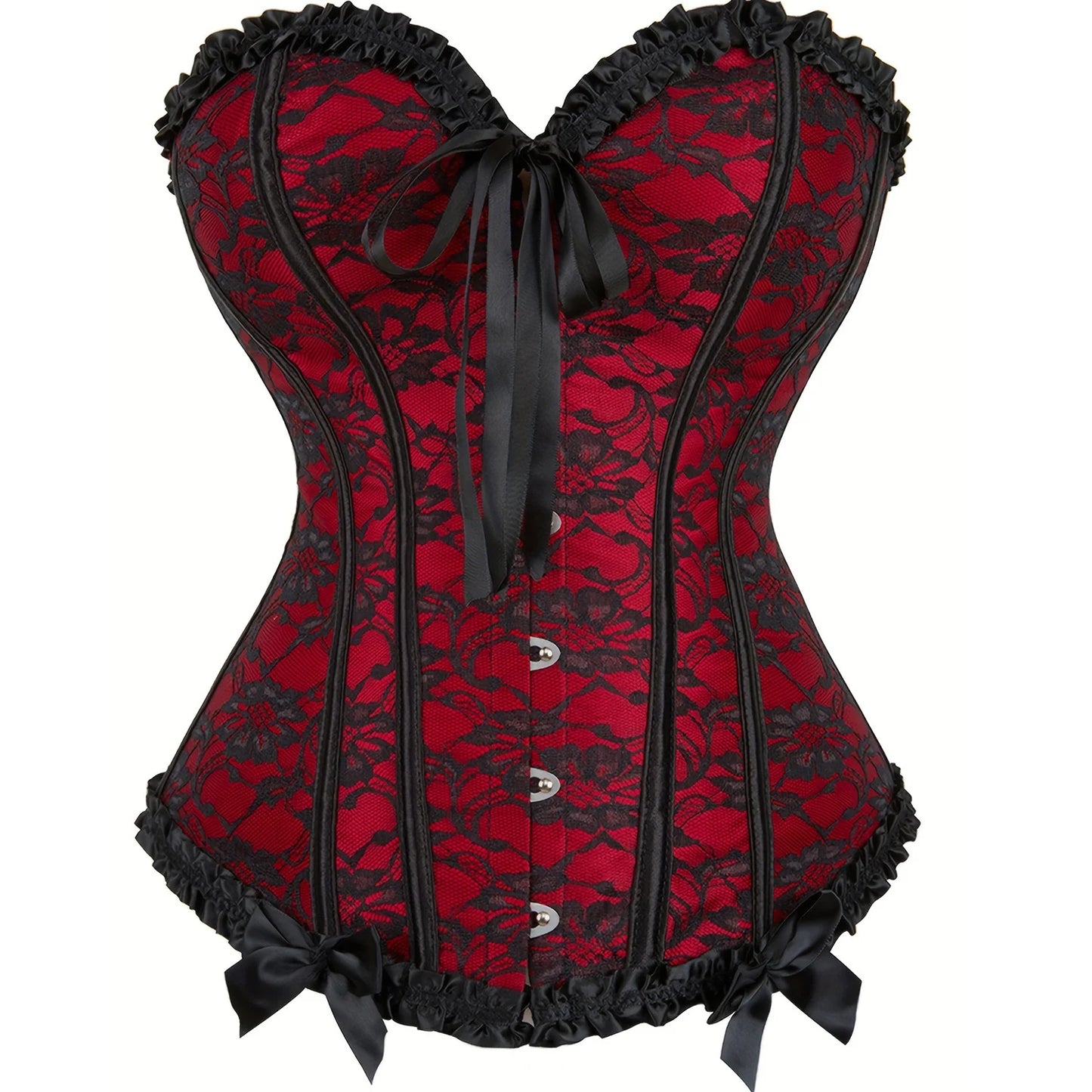 sexy corset overbust gothic bustiers and corsets lace up corselet waist corset fajas flat belly shapewear women shaper belt