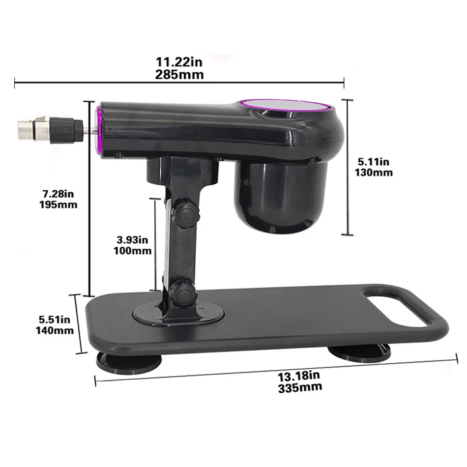 New Sex Machine for Woman Adjustable Masturbating Pumping with different Accessories Sex machine Gun for Men wireless machine