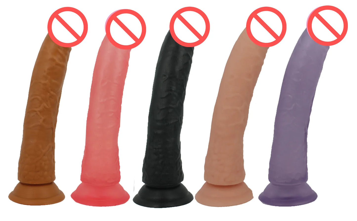 PowerPlay Realistic Dildo Vibrator with Strong Suction for G-Spot & Clitoral Stimulation