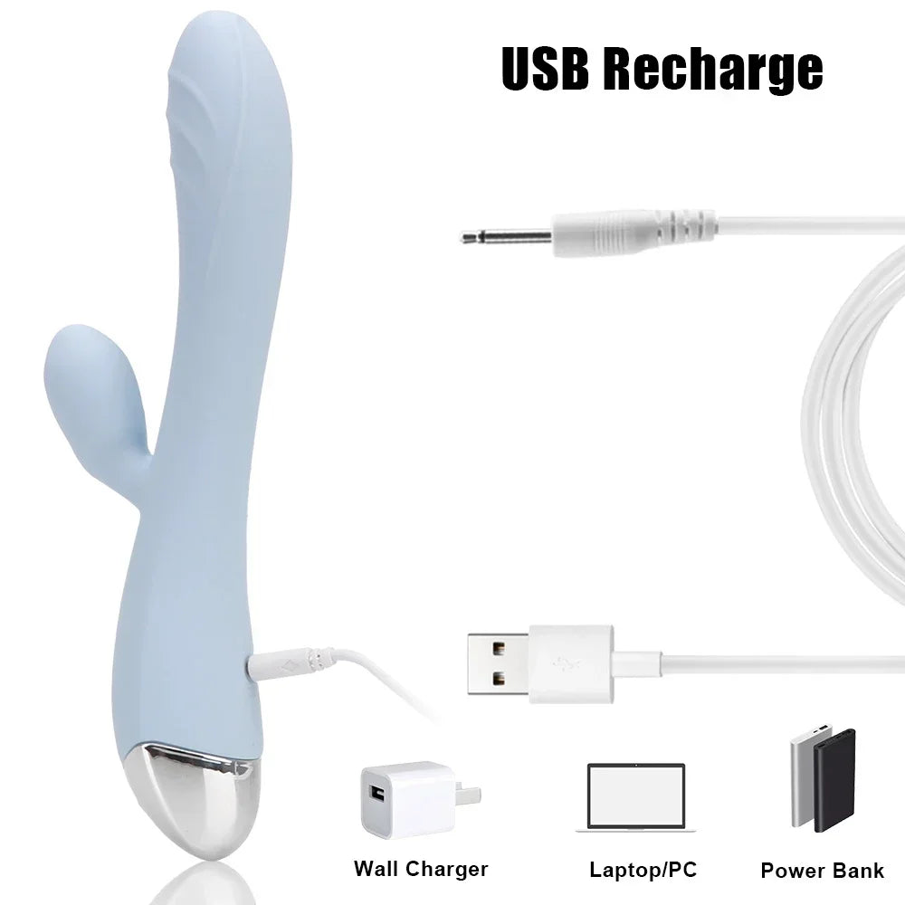 Brand Name Powerful G-Spot Vibrator - Ultimate Clitoral & Vaginal Stimulation for Ultimate Pleasure
