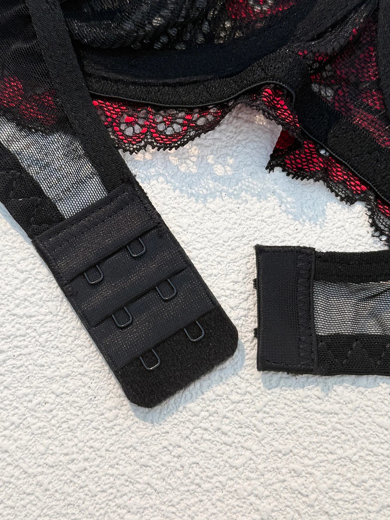 Bra and panties set (two-piece set) See-through