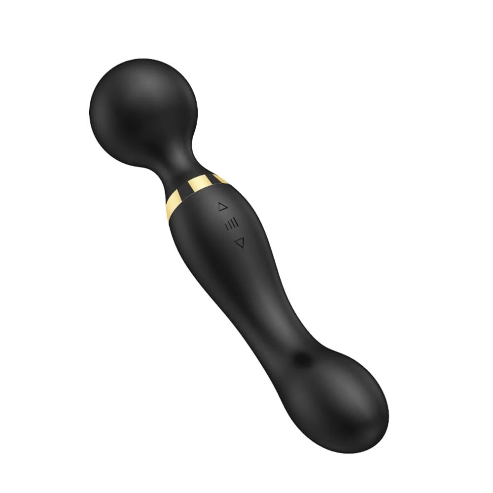 Vibrant Bliss Wand - Powerful G-Spot & Clitoral Vibrator with 8 Speeds & 20 Patterns for Ultimate Pleasure