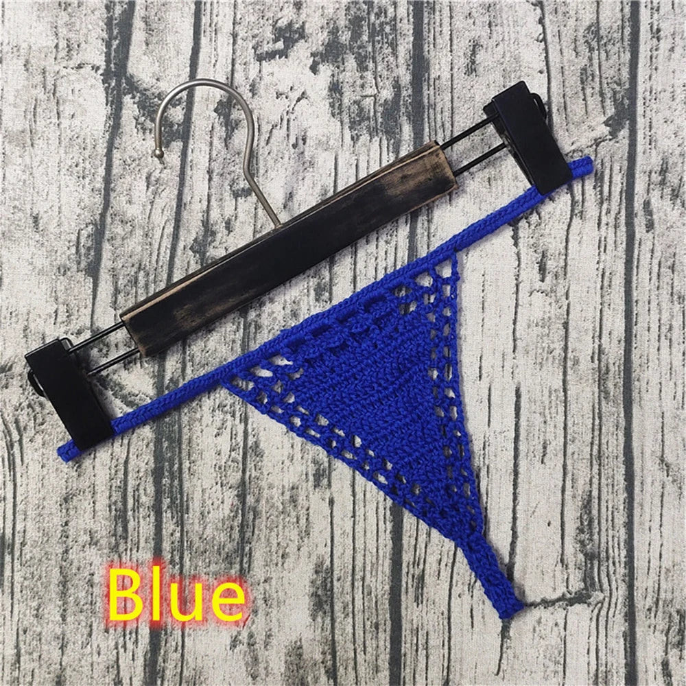 Cotton Beach Sunbathing Women Panties Bikini Thong Bikini Briefs