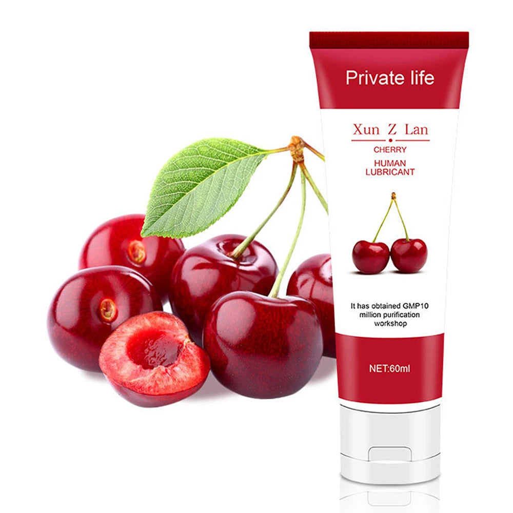 Sex Lubricant Lubricant for Sex Strawberry Flavor Lube Water Based Lubricant Oral Sex Anal Sex Masturbation Vagina Orgasm Gel