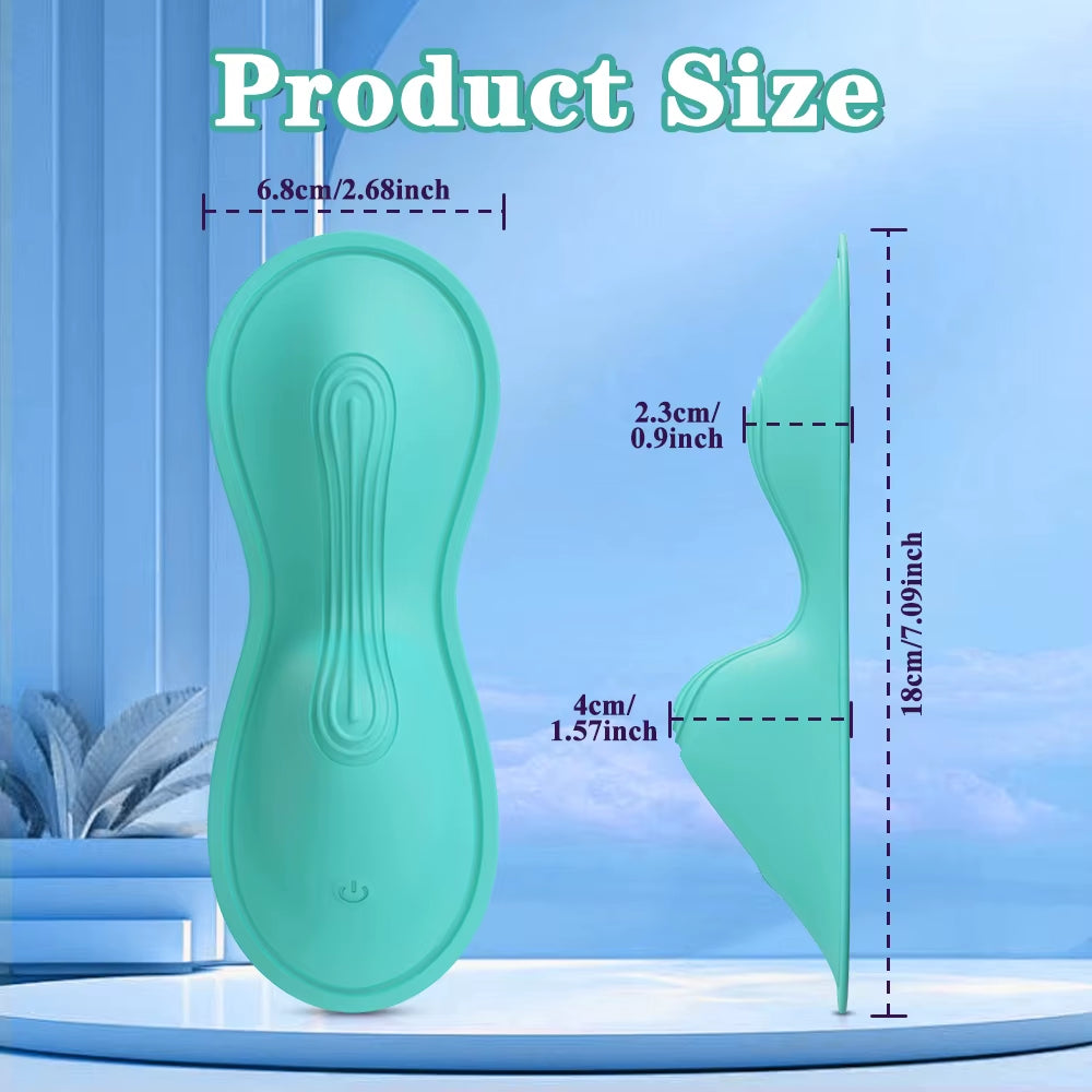 Wearable Sitting Vibrator for Women Wireless Remote Control Vibrating Egg Clitoris Stimulator Female...