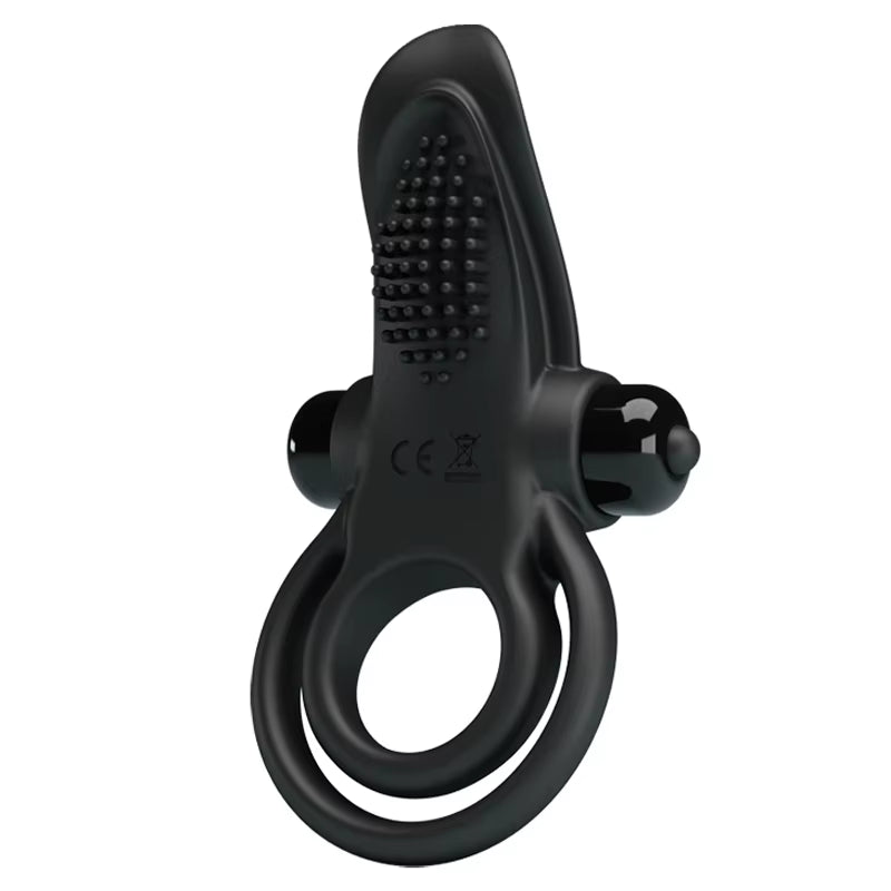 Powerful Vibrating Cock Ring 10 Function Vibrations Adult Sex Toys for Men Couples Delay Penis Ring ...