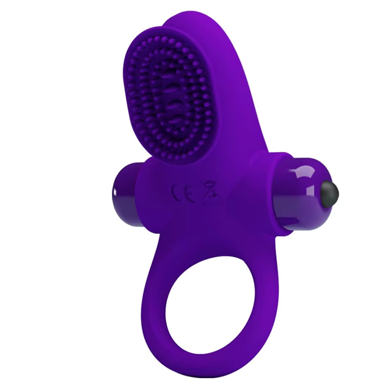 Powerful Vibrating Cock Ring 10 Function Vibrations Adult Sex Toys for Men Couples Delay Penis Ring ...