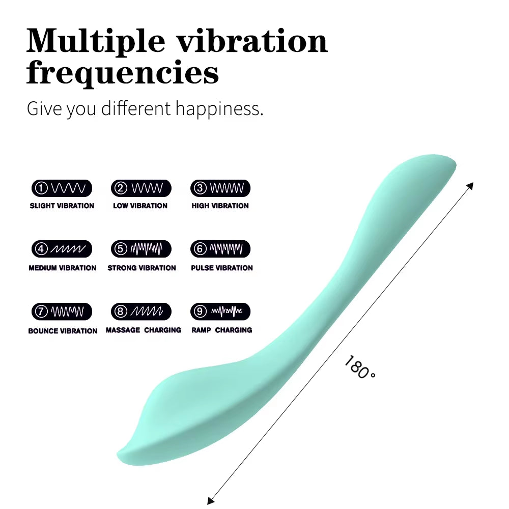 Wireless Remote Control U-Shape Dildo Vibrator - Dual Motors & Clitoral Stimulator, Wearable Sex Toy...