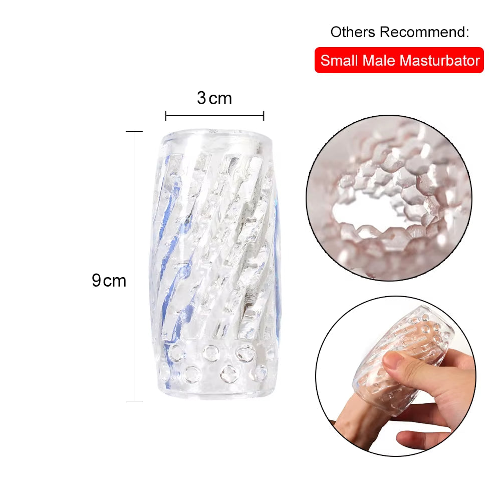 235Mm Penis Pump Cock Enlargement for Men Glans Sucking Extender Male Masturbator Medical Exerciser ...