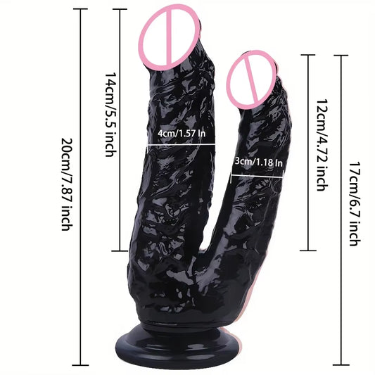 Double Penetration Dildo Women Sex Toys Prostate Massage Anal Plugs Cheap Male Penis Gay Masturbatio...