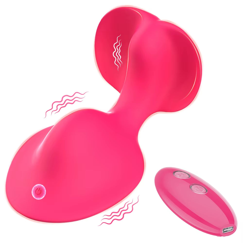Wearable Sitting Vibrator for Women Wireless Remote Control Vibrating Egg Clitoris Stimulator Female...